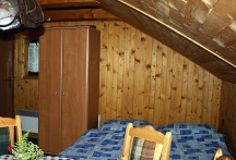 Ubytování U Šebečků ložnice