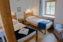 Chalupa Pod Sviní Horou ložnice