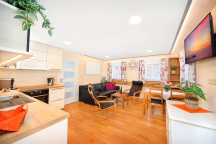 Apartmány Mlýn 4+1 Apartmán A1 s kuchyní 47m2
