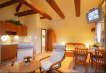 Apartmány Mlýn 4+1 Studio s kuchyňkou 30m2