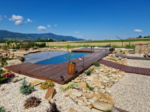 Penzion U Pinkasů koupací jezírko