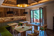 Chalupa Sihelné společná jídelna - přízemí