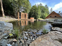 Apartmány NONE koupací jezírko