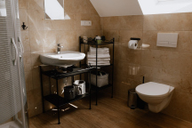 Chata Idylka koupelna v patře