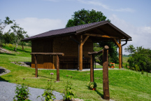 Chata Idylka pergola s posezením