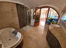 Chalupa Statek Kopanina koupelna v přízemí