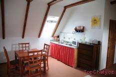 Apartmány Bílý Kostel kuchyň