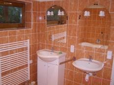 Ubytování Bačátka koupelna