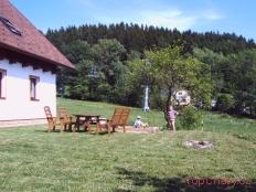 Penzion Lojka zahrada