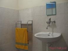 Ubytování ve Dvorech nad Lužnicí koupelna