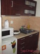 Apartmány Česká Kanada kuchyň