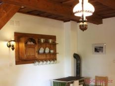 Apartmány Červený Dvůr jídelna