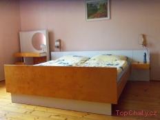 Ubytování U Babůrků ložnice
