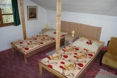 Chata Dobřečov ložnice