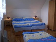 Chalupy Libošovice ložnice novostavba