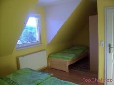 Apartmány u tenisového kurtu ložnice