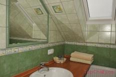 Hotel na Dolině koupelna