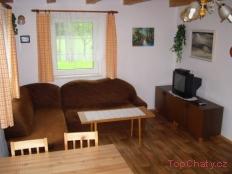 Apartmány u Jůvů obýv. pokoj