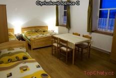 Apartmány Na Zlaté stezce * * * čtyřlůžková ložnice C