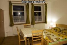Apartmány Na Zlaté stezce * * * třílůžková ložnice D