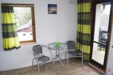 Chata Lipno Hůrka č. 106 Ložnice s lodžií - sezení