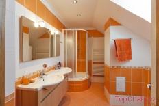 Pension Čížek sociální zařízení apartmánu 1
