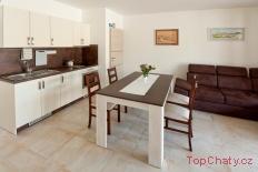 Pension Čížek kuchyň a obývák - apartmány 3-5