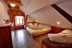 Chalupa Míša - Resort Kadleců ložnice