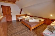 Chalupa Míša - Resort Kadleců ložnice