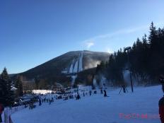 Chata Labaika Harrachov Zima v Harrachově