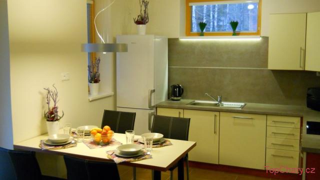 Apartmány Světluška kuchyň