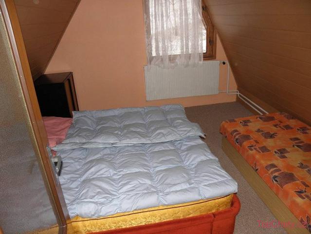 Chata Klepáčov ložnice