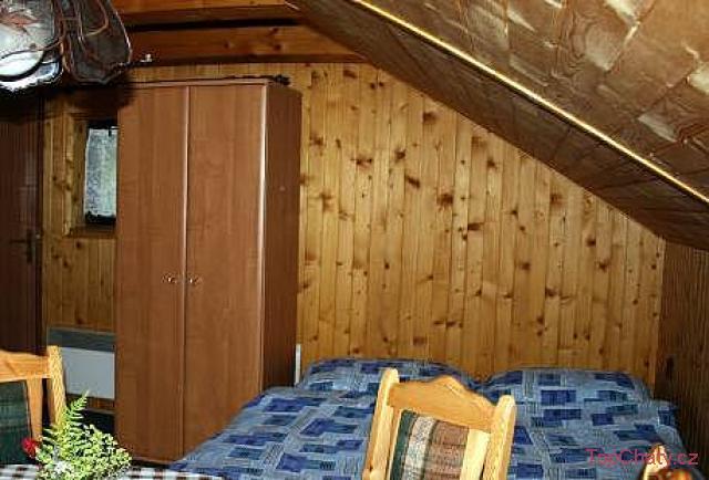 Ubytování U Šebečků ložnice