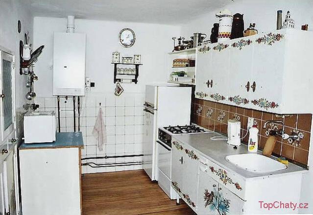 Ubytování Louňovice pod Blaníkem kuchyň