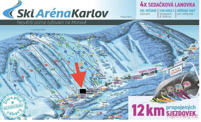 Rodinné apartmány U Zajíců Apartmány U Zajíců- poloha