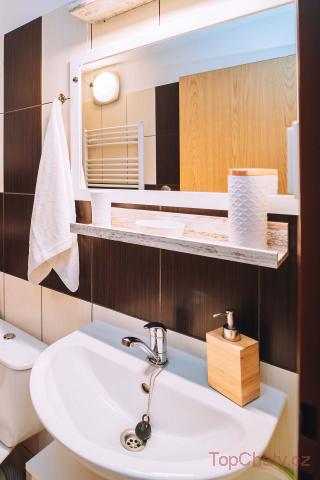 Apartmán U Rossniček koupelna