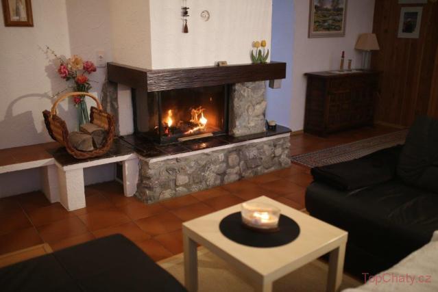Apartmány pod Hradem Obývací pokoj