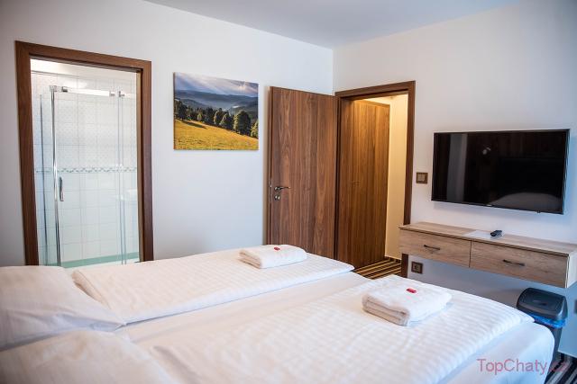 Chalupa Sihelné pokoj Benešky - přízemí