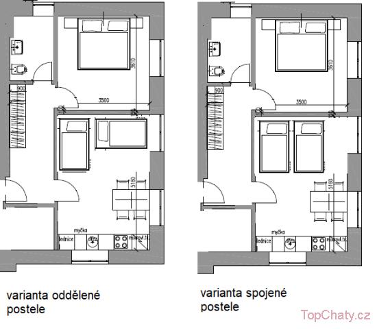Horské apartmány Rejvíz Zvonička - Horský apartmán