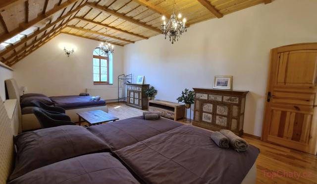 Chalupa Statek Kopanina 4L ložnice v 1. patře