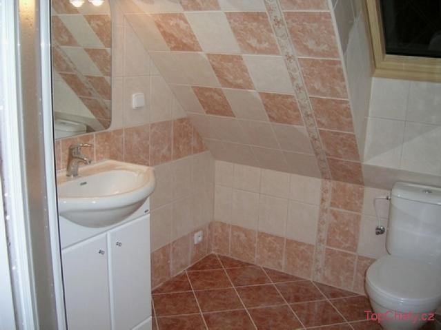 Chaloupka na Vršku koupelna/WC