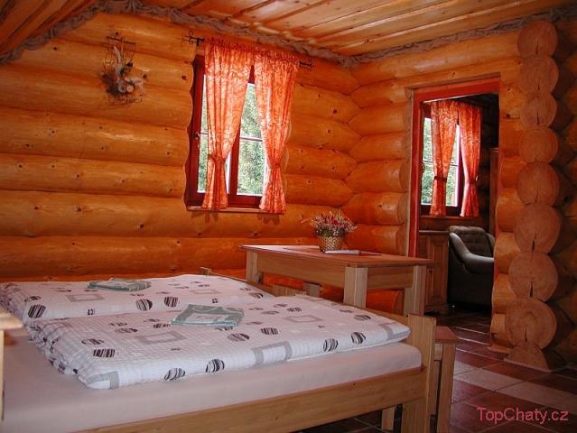 Srub Kašparáci ložnice