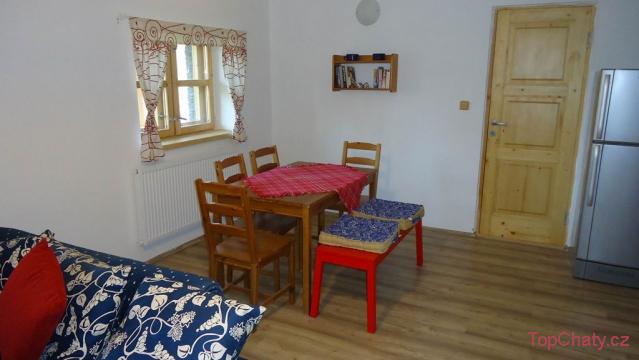 Apartmány Potoci jídelna