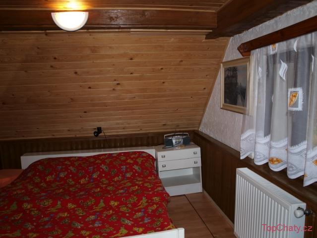 Chata Včelín ložnice