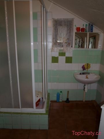 Chata Včelín koupelna/WC