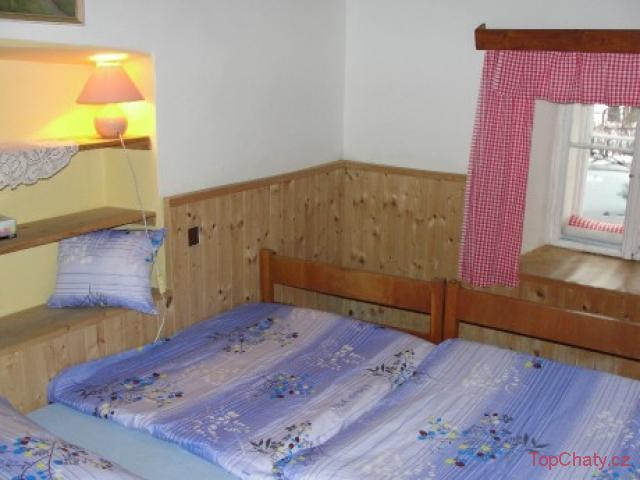 Ubytování Černý Důl ložnice