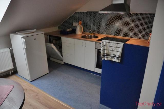 Apartmány Batelov kuchyň