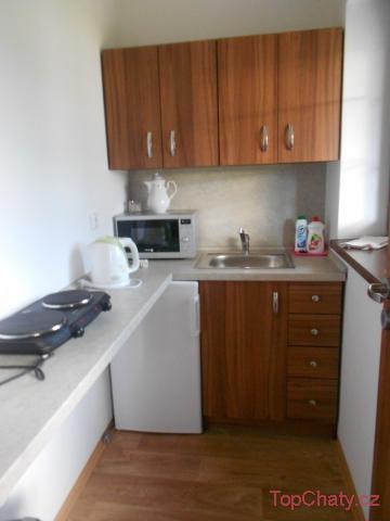 Apartmán u Hovorků kuchyň