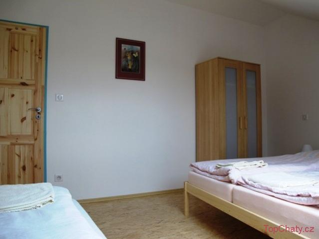 Chalupa Nové Mlýny ložnice