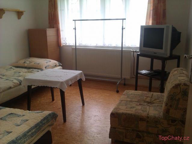 Chalupa u Třeboně ložnice